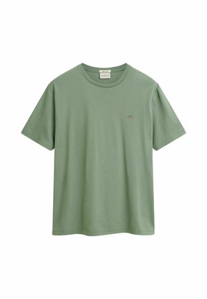 GANT SHIELD - Basic T-shirt - kalamata green
