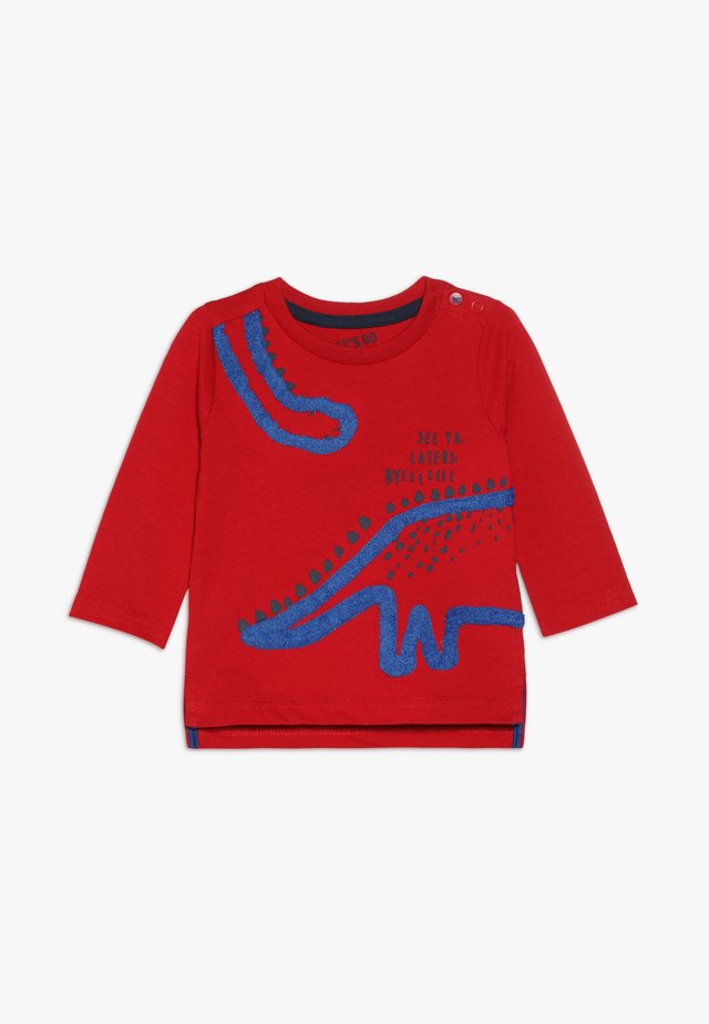 BABY DINOSAUR TEE - T-shirt à manches longues - red