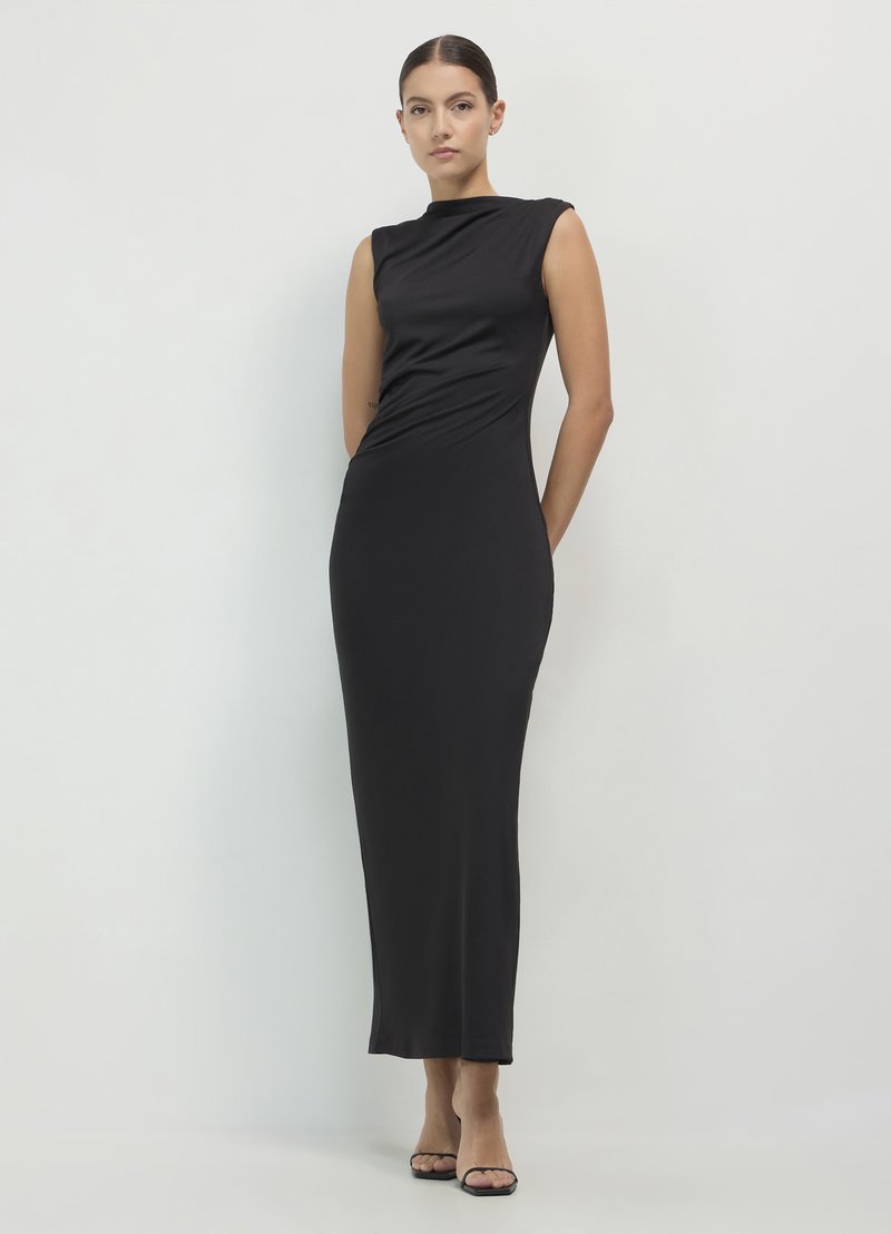 Calliope LUNGO CON ARRICCIO - Vestito lungo - ultrablack