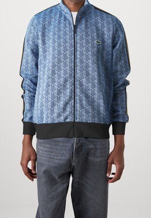 Sweater met rits - blue