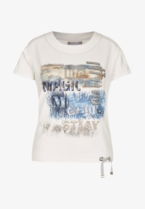 SELECTION - Print T-shirt - natur