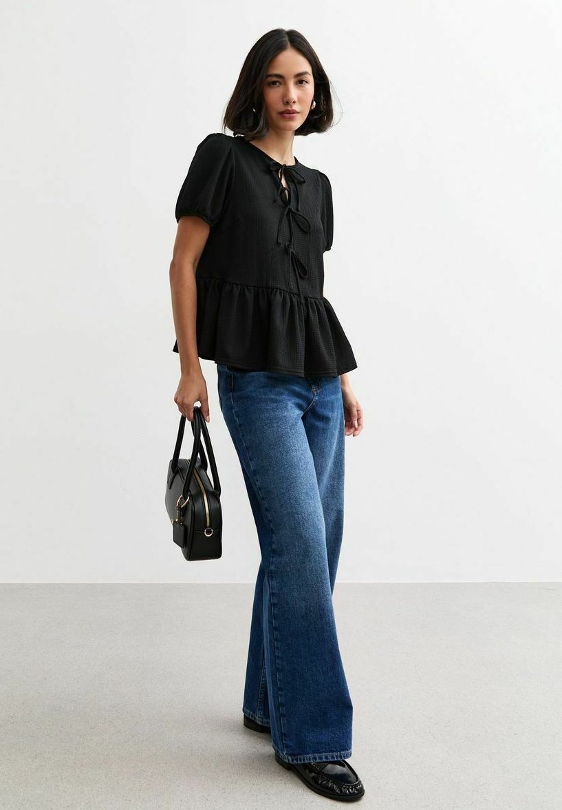 smock top new look
