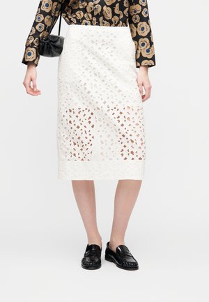 NOKKELUUS KEIDAS SKIRT - Pencil φούστα - off-white