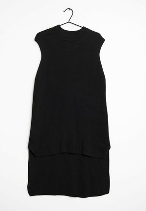 COS Vestido de punto - black