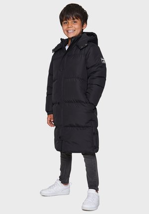 LONG LINE PUFFER - Winter coat - black