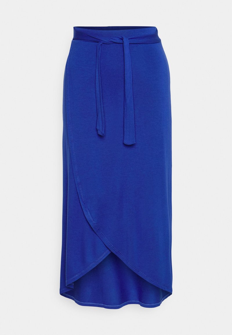 Damen Jeansröcke | PIECES Tall PCELONORA MIDI WRAP SKIRTWickelrockmazarine blue/blau - VG86199 Damen Jeansröcke | PIECES Tall PCELONORA MIDI WRAP SKIRTWickelrockmazarine blue/blau - VG86199
