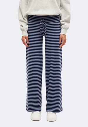 Hollister Co., WIDE LEG - Панталони - navy