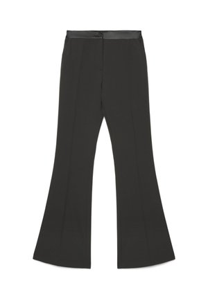 Calliope, PANTALONE LUNGO TINTA UNITA - Trousers - ultrablack