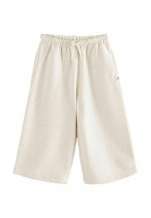 REGULAR FIT  WIDE LEG JOGGERS - Hlače - oatmeal