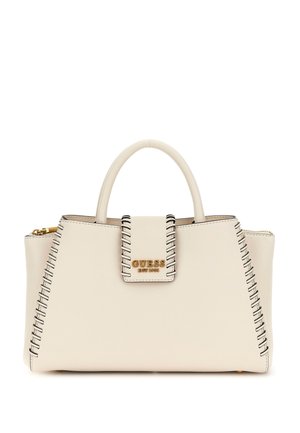 Guess LIBERA NÄHTE IN RELIEFOPTIK - Borsa a mano - creme