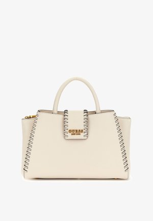 Guess LIBERA NÄHTE IN RELIEFOPTIK - Borsa a mano - creme