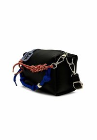 Bagmori MINI SHOULDER BAG WITH CHARM DETAIL - Taška cez plece - black