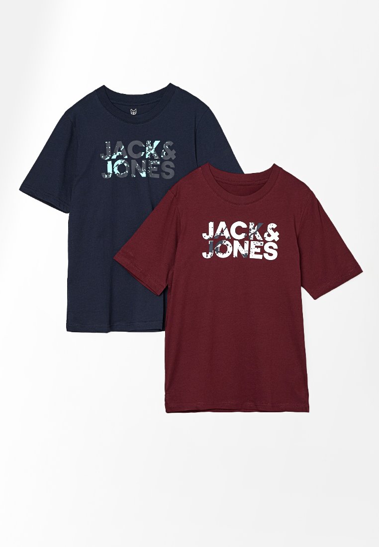 Jack & Jones Junior T-Shirt print dunkelblau