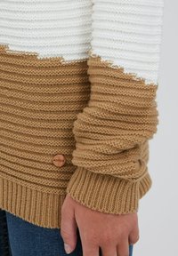 Oxmo OXOLMA - Strickpullover - oatmeal