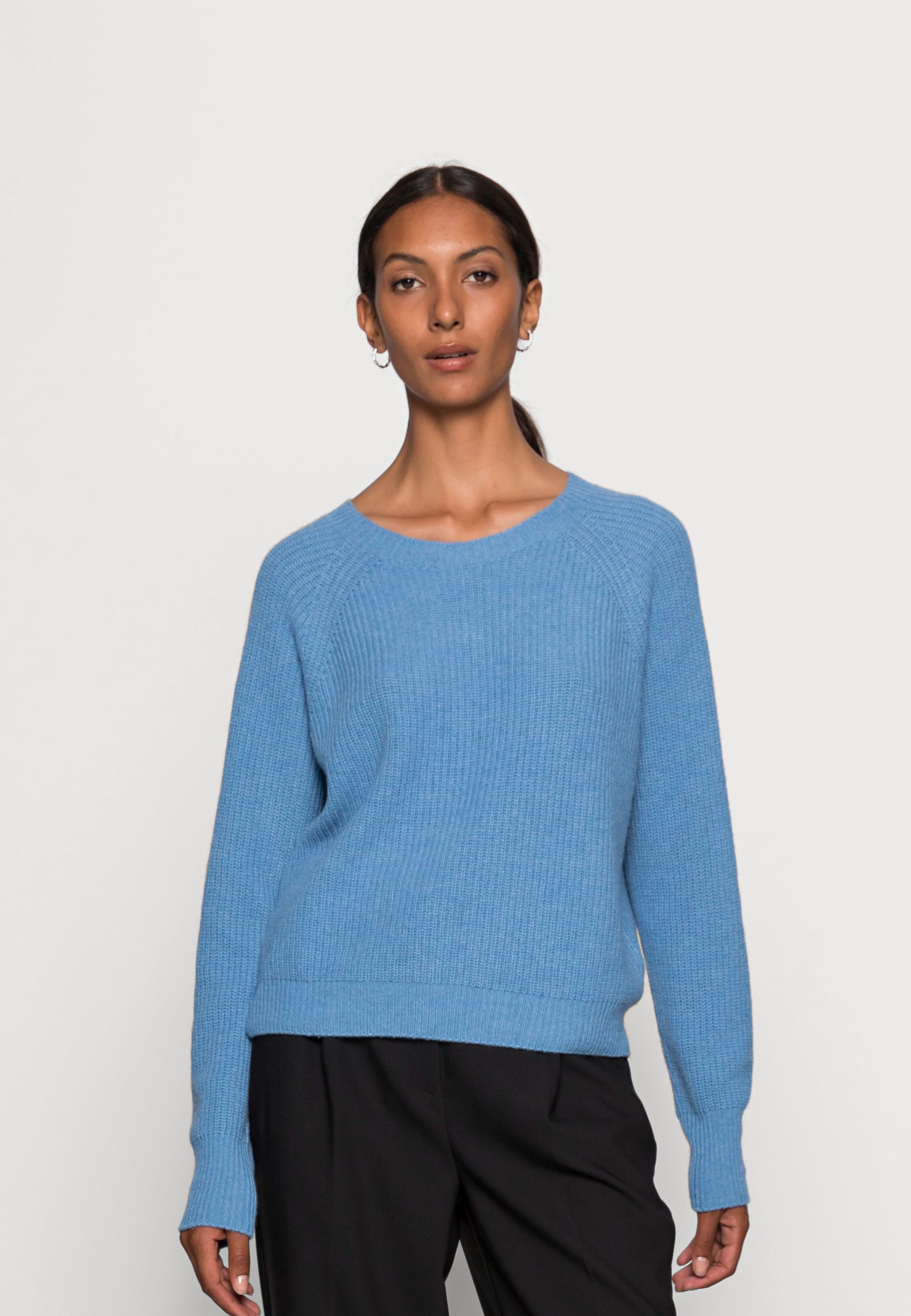 royal blue crew neck jumper