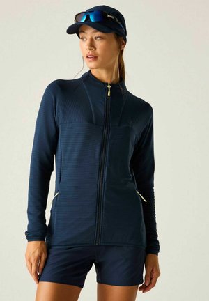 Regatta, REGATTA TORREK TEXTURED FULL ZIP STRETCH MIDLAYER STRETCH MID LAYERS - Fleecejas - navy