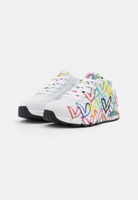Skechers Sport UNO - Trainers - white/multicolor