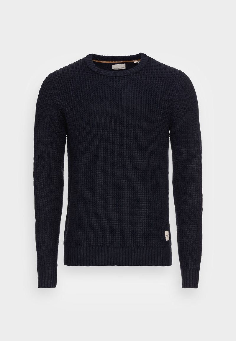Jack & Jones JJENICK CREW NECK - Strikkegenser - sky captain
