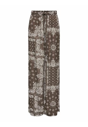 ONLY, HOSE ONLKAVI WEITER BEINSCHNITT HOSE - Pantalon classique - chocolate martini