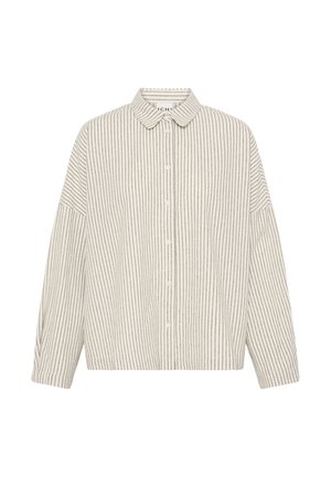 ICHI, IHTAMANNA SH3 - Chemisier - birch coffee bean stripe