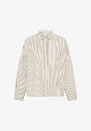 ICHI, IHTAMANNA SH3 - Chemisier - birch coffee bean stripe