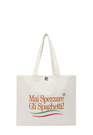 NAVIGLI GRAPHIC SHOPPER - Shopping Bag - egret
