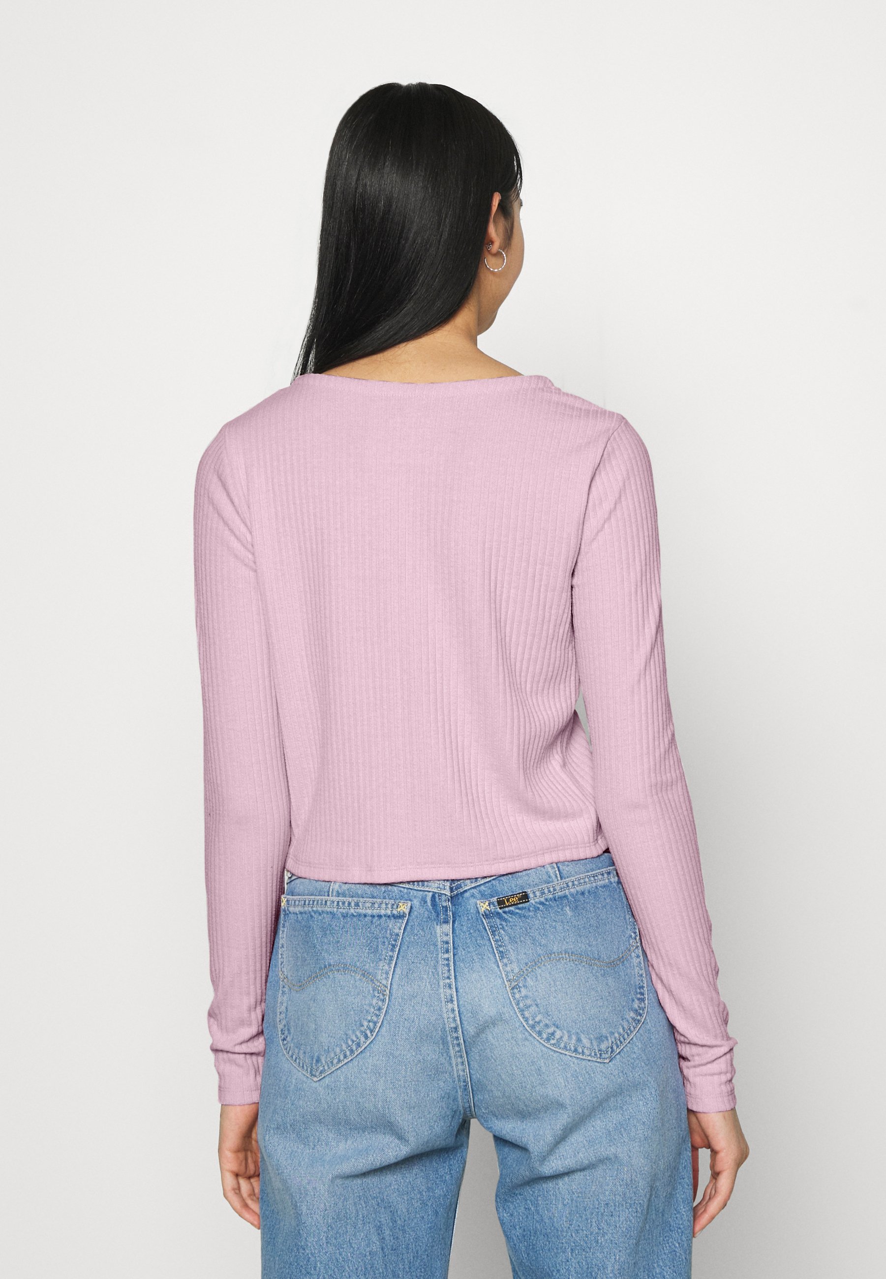 light pink pullover