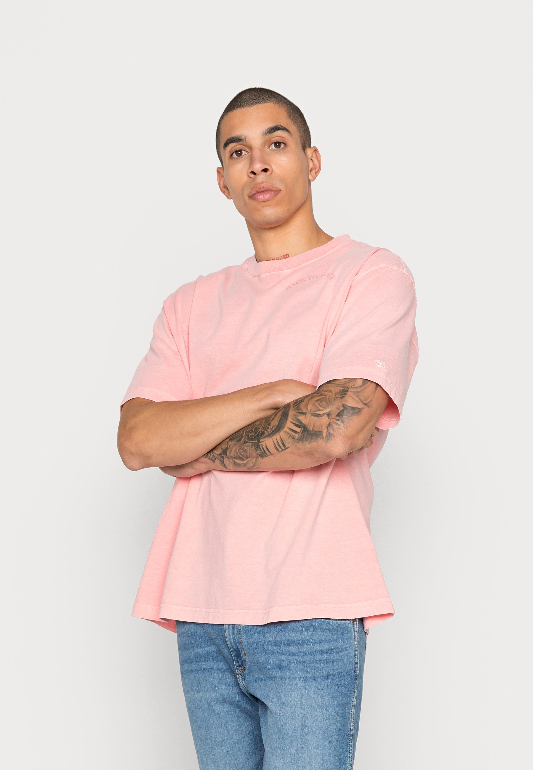 diesel pink shirt