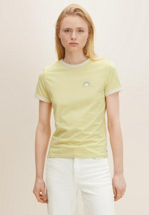 T-shirt print - soft lime