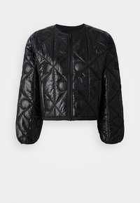 LOGO QUILTED INSULATED LINER - Giubbotto Bomber - black