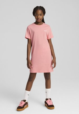Freizeitkleid - pink fruit