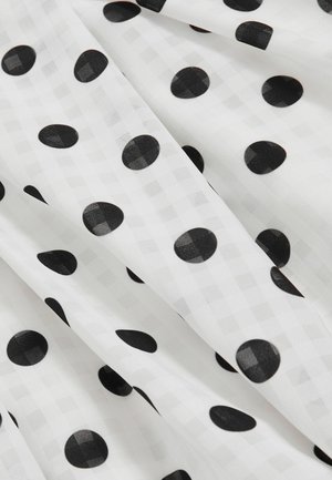 Reiss, REGULAR FIT - DOTTIE POLKA DOT MIDI DRESS . - Day dress - black white