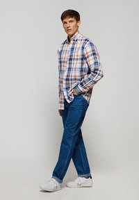 Polo Club LONG SLEEVE CHECKS ARATZ - Camicia - navy  red