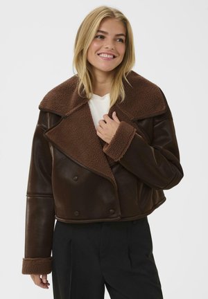 LENNY - Blazer - coffee bean