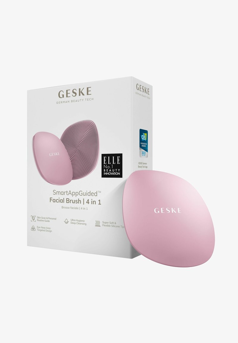 GESKE - FACIAL BRUSH | 4 IN 1 - Gesichtspflege Zubehör - pink, Vergrößern