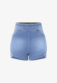 Seleccionado, jeans chiaro cuciture beige