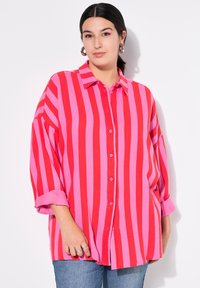Studio Untold STREIFEN LANGARM - Camicia - pink
