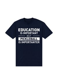 Henry Tiger DUKE SONS PICKLEBALL IS IMPORTANTER - Camiseta estampada - navy blue