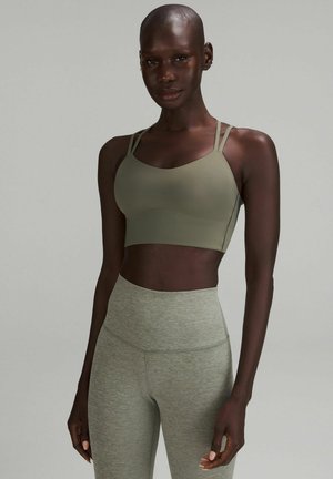Sujetadores deportivos con sujeción ligera - army green