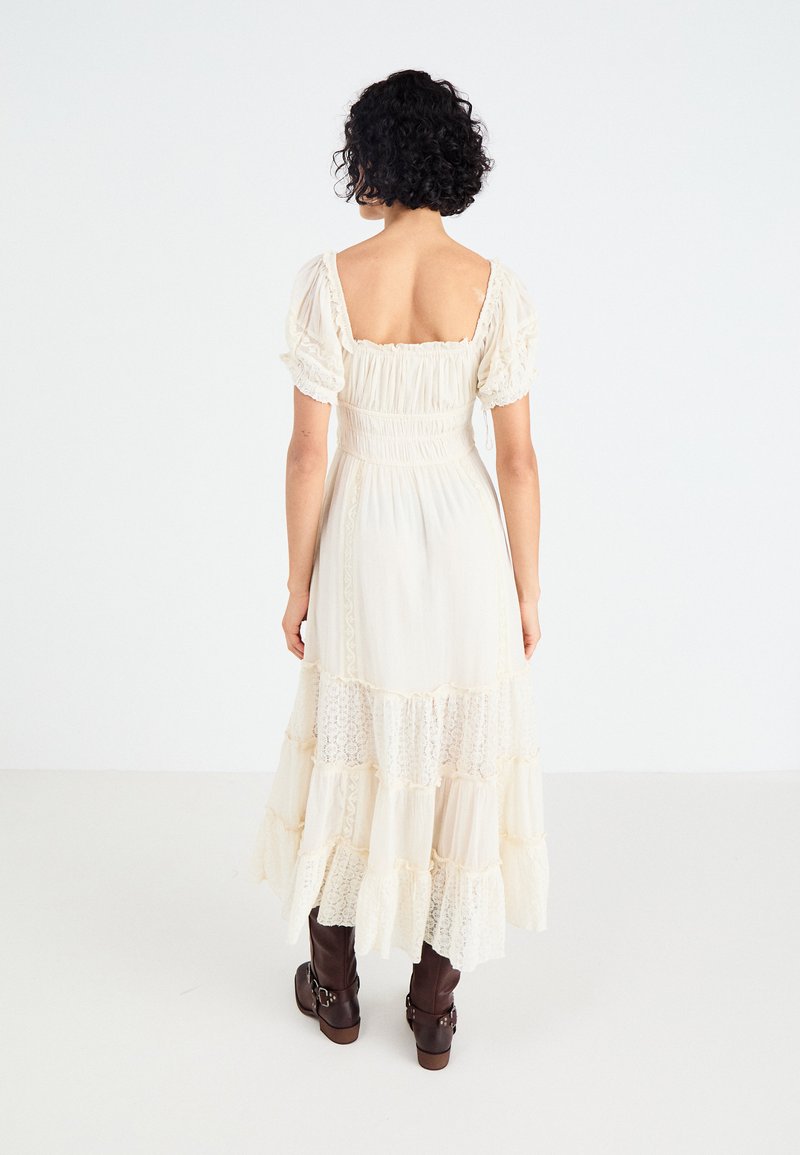 Free People FALLING SUN MIDI - Day dress - ivory/off-white - Zalando.co.uk