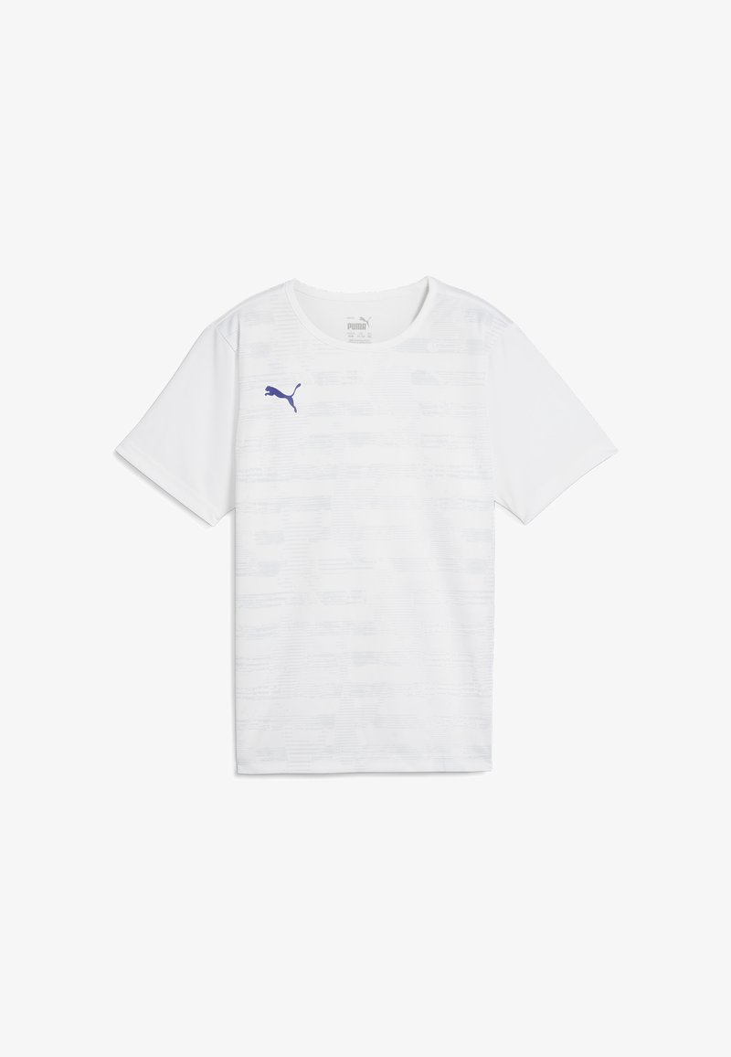 Puma INDIVIDUALFINAL GRAPHIC YOUTH - Camiseta estampada - white