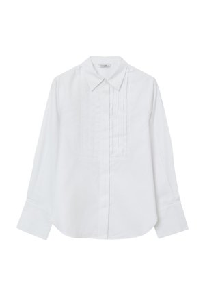 Calliope CON PLASTRON  - Camicia - bianco