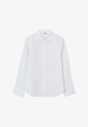 Calliope CON PLASTRON - Chemisier - bianco