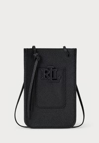 PEBBLED CAMERYN CROSSBODY TECH CASE - Futrola za mobitel - black