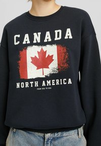 Bershka Sudadera - dark grey