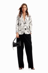 Desigual AME BRATISLAVA - Blazer - white