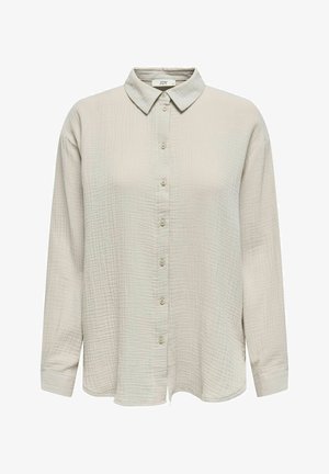 JDY LANGARM JDYTHEIS - Nööpidega pluus - silver lining