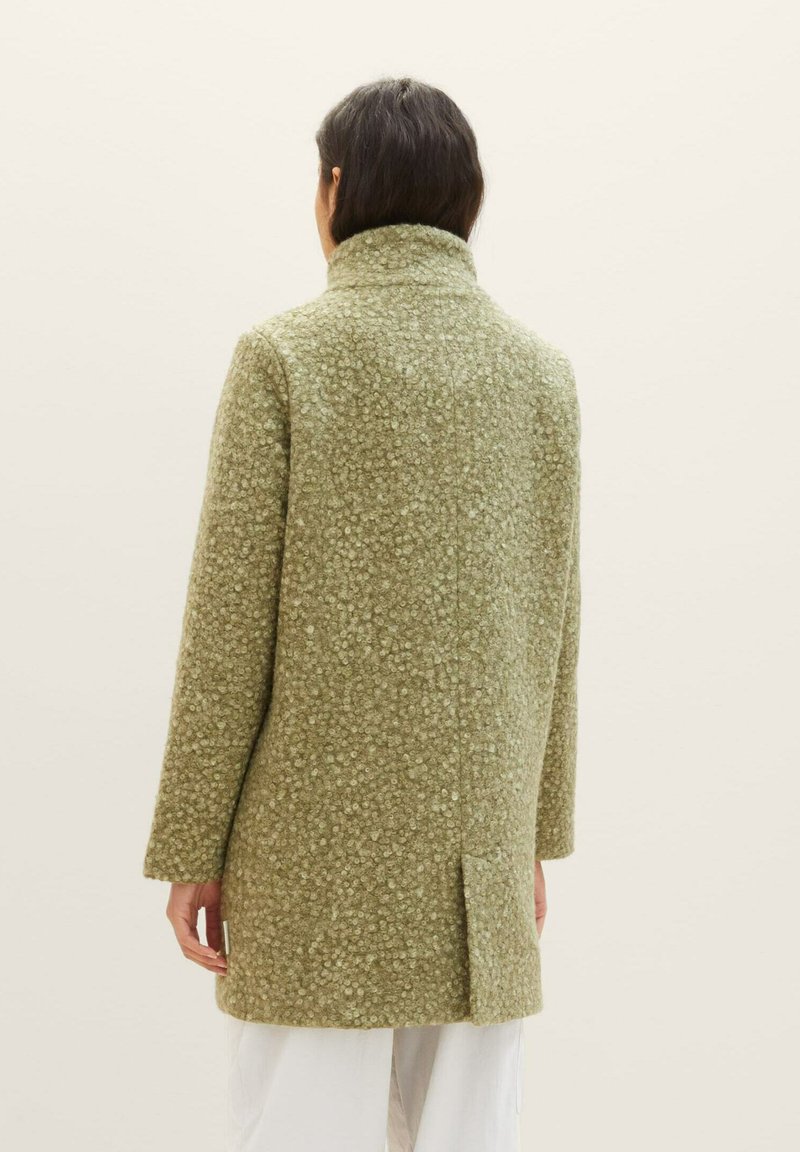 Bouclé Mantel Tom Tailor Mantel Damen Lapel Collar Boucle Jacket