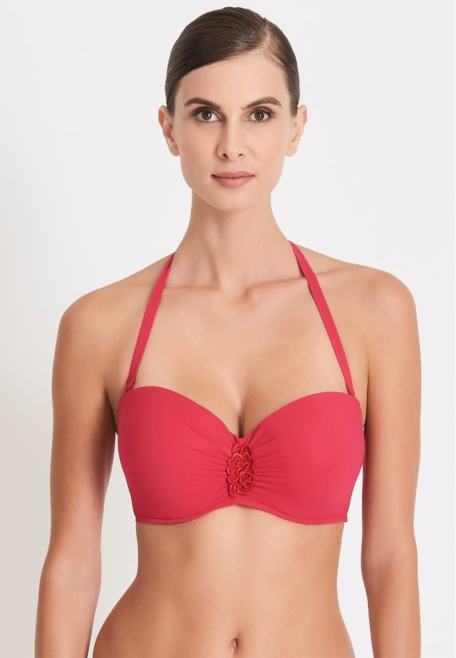 Haut de bikini - red