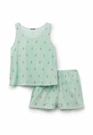 Tezenis, SET, zielony neon